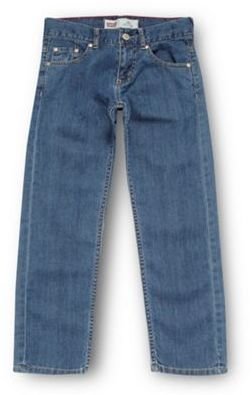 Levi's Levis Boy's dark blue 504 regular fit jeans