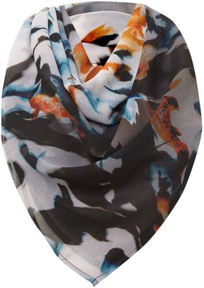 House of Fraser Label Lab Fishy print georgette square