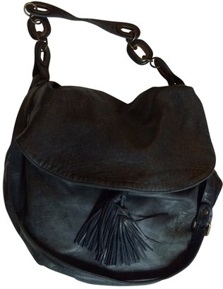 Gerard Darel Leather Handbag Pom Bag