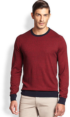 Saks Fifth Avenue Silk-Blend Crewneck Sweater