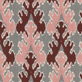 Kelly Wearstler Bengal Bazaar Fabric - Graphite Rose