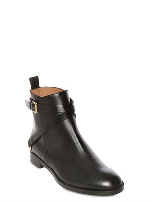 Fratelli Rossetti 20mm Belted Calf Leather Ankle Boots