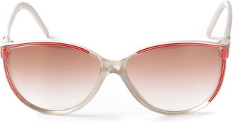 Balenciaga Vintage 80s bi-colour sunglasses