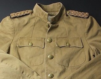Denim & Supply Ralph Lauren Men Military Army Officer Twill Jacket Coats S/M/L