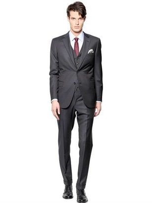 Brioni Brunico Super 150's Wool Microcheck Suit