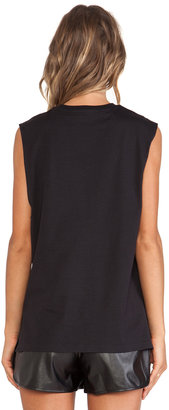 Alexander Wang T by Muscle Tee with Pocket