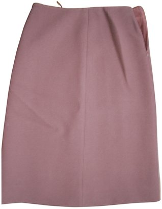 Prada Brown Wool Skirt