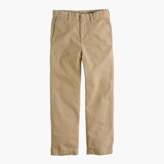 J.Crew Boys' garment-dyed chino pant in straight fit