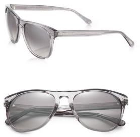 Oliver Peoples Daddy B 58MM Unisex Wayfarer Sunglasses/Workman Grey