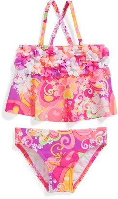 Hula Star 'Fantasia' Two-Piece Swimsuit (Little Girls)