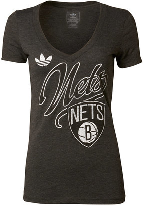adidas Women's Brooklyn Nets Fast Break T-Shirt