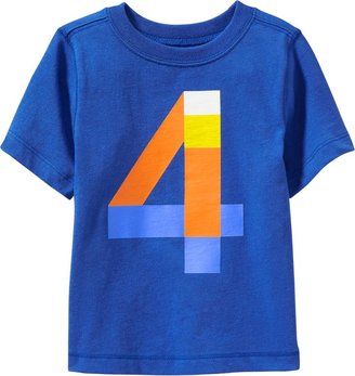Old Navy "4" Tees for Baby