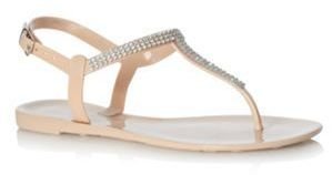 Call it SPRING Pale pink 'Astissi' jelly sandals