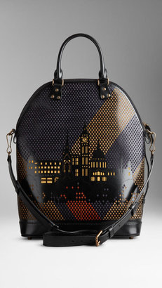Burberry The Small St Ives with City Motif