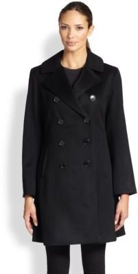 Sofia Cashmere Cashmere Double-Breasted Coat