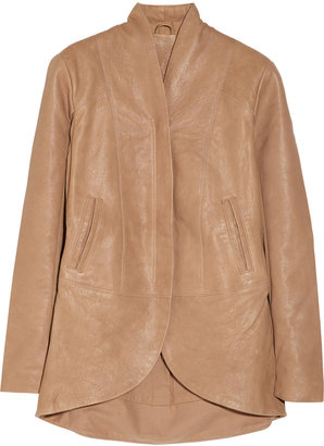 Veda Atlas washed-leather jacket