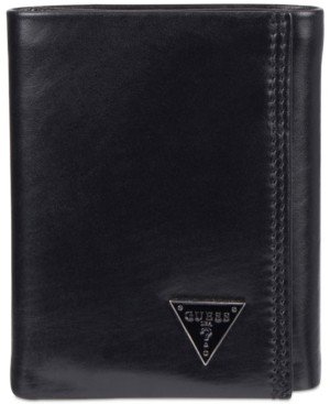 GUESS Cruz Trifold Leather Wallet