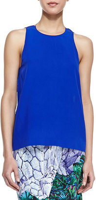 Dion Lee Sleeveless Neck-Ring Open-Back Top