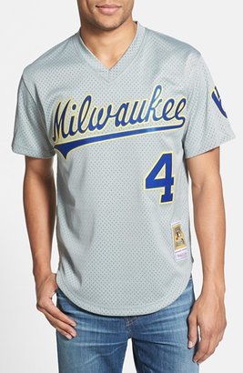 Mitchell & Ness 'Paul Molitor - Milwaukee Brewers' Authentic Mesh BP Jersey