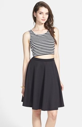Painted Threads Knit A-Line Skirt (Juniors) (Online Only)