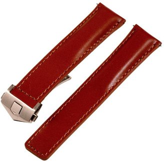 Tag Heuer Light Brown Smooth Leather Interchangeable Watch Band Strap Made for