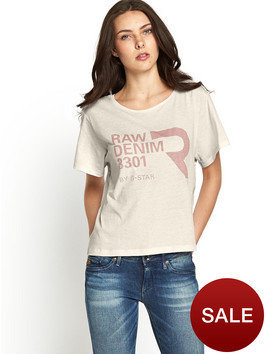 G Star 2000 XL Cap Sleeve T-shirt