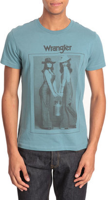 Wrangler blue T-shirt