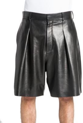 Givenchy Leather Bermuda Shorts