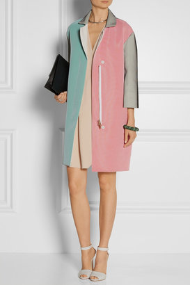Roland Mouret Paddington color-block crepe coat