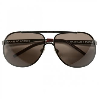 D&G 1024 D&G Brown Metal Sunglasses
