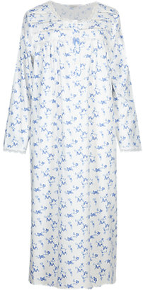 Marks and Spencer M&s Collection Pure Brushed Cotton Floral Nightdress