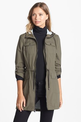Laundry by Shelli Segal Hooded Front Zip Jacket