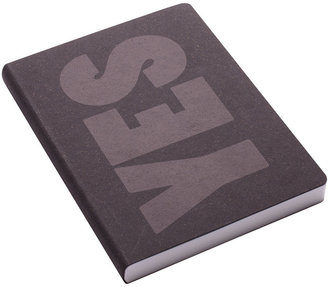 Nuuna - "Yes-No" Leather Notebook - Black - Large