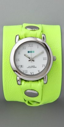 La Mer Neon Simple Wrap Watch