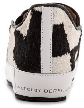 Derek Lam 10 Crosby Jared Slip On Haircalf Sneakers