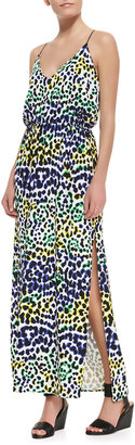 Milly Multi-Leopard-Print Maxi Dress