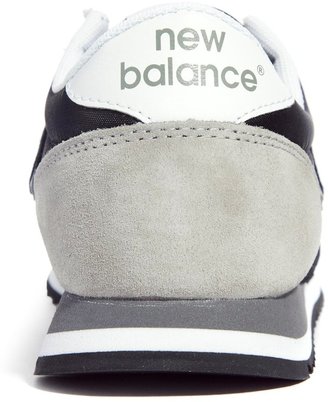 New Balance Black And Gray 420 Suede Mix Sneakers