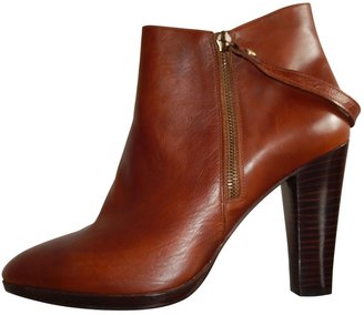 Stuart Weitzman Brown Leather Ankle boots