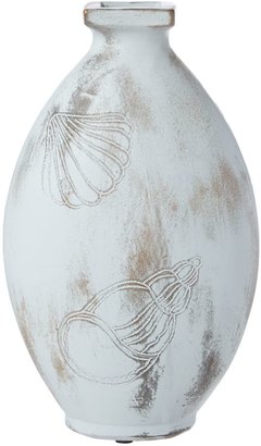 Linea Seashell ceramic vase