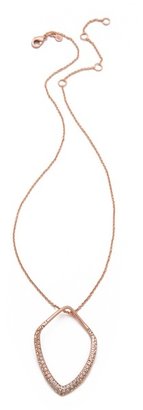 Alexis Bittar Pave Kite Orbit Pendant Necklace