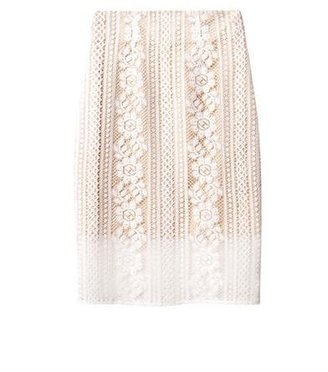Lover Valentine lace pencil skirt