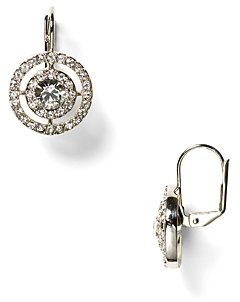 Carolee Lux Crystal Pave Stone Drop Earrings