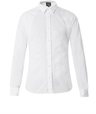 McQ Harness stretch-cotton shirt