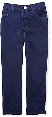 JCPenney Okie Dokie® Solid Twill Pants - Boys 12m-6y