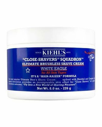 Kiehl's Close-Shavers" Squadron Ultimate Brushless Shave Cream, White Eagle, 8.4 oz.