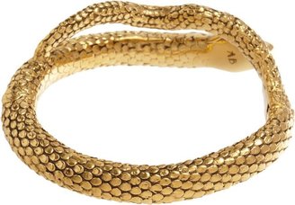 Aurélie Bidermann Gold Tao Snake Bracelet-Colorless