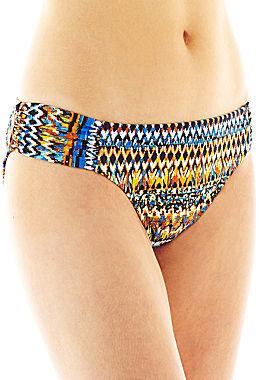JCPenney Bisou Bisou Tribal Print Hipster Swim Bottoms