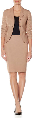 The Limited Collection Angled Inset Pencil Skirt