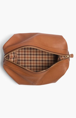 Ghurka 'Holdall' Leather Grooming Case