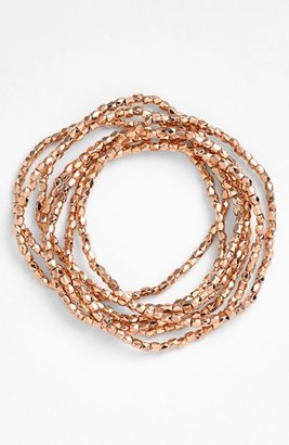 Nordstrom 'Layers of Love' Bead Stretch Bracelets (Set of 7)